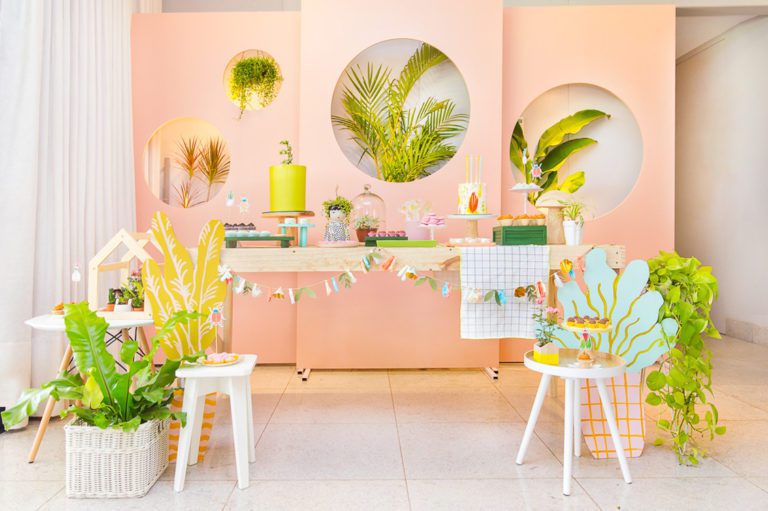 Festa infantil jardim botanica moderna