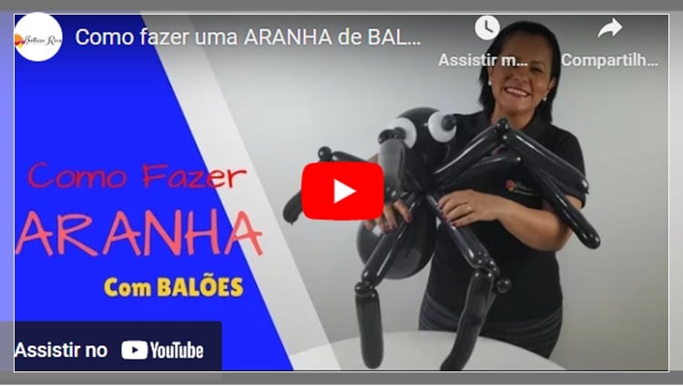ARANHA com Balões