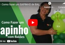 Como fazer um Sapinho de Balões Sapinho de Balões