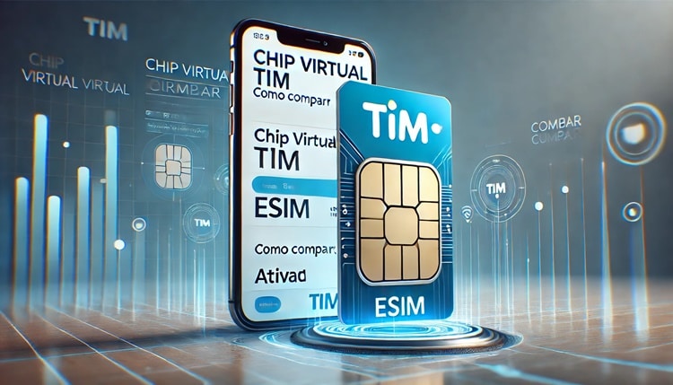 ativação esim tim